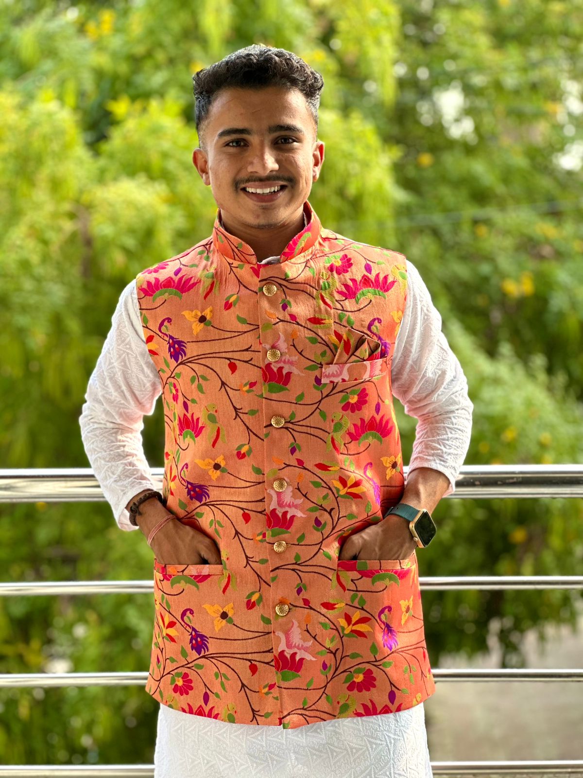 Paithani Jackets for Men