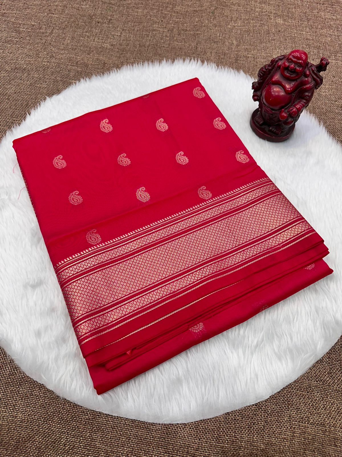 Mango Nauvari Paithani Saree ( 9 yard )
