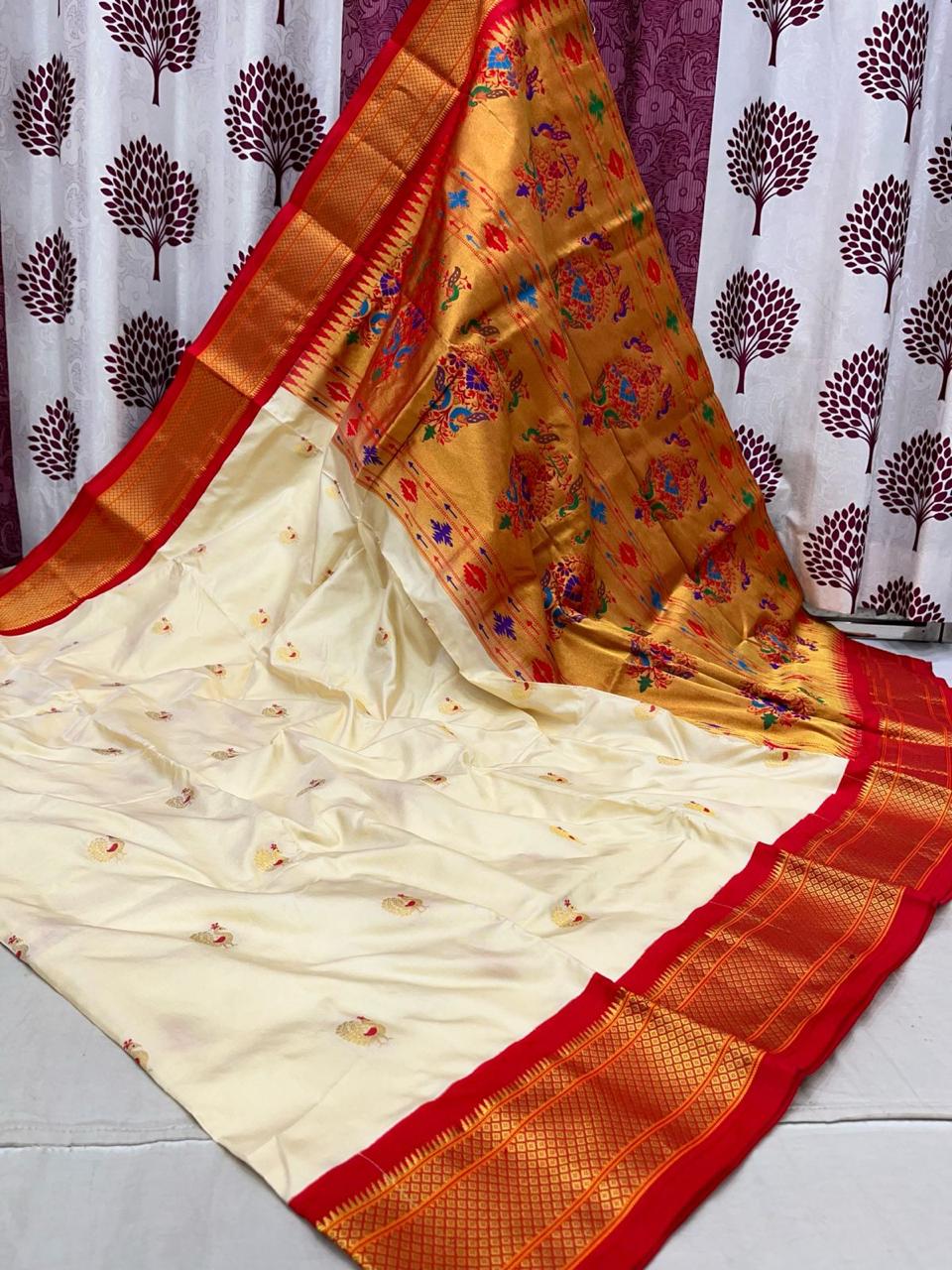 Kadiyal Border Paithani