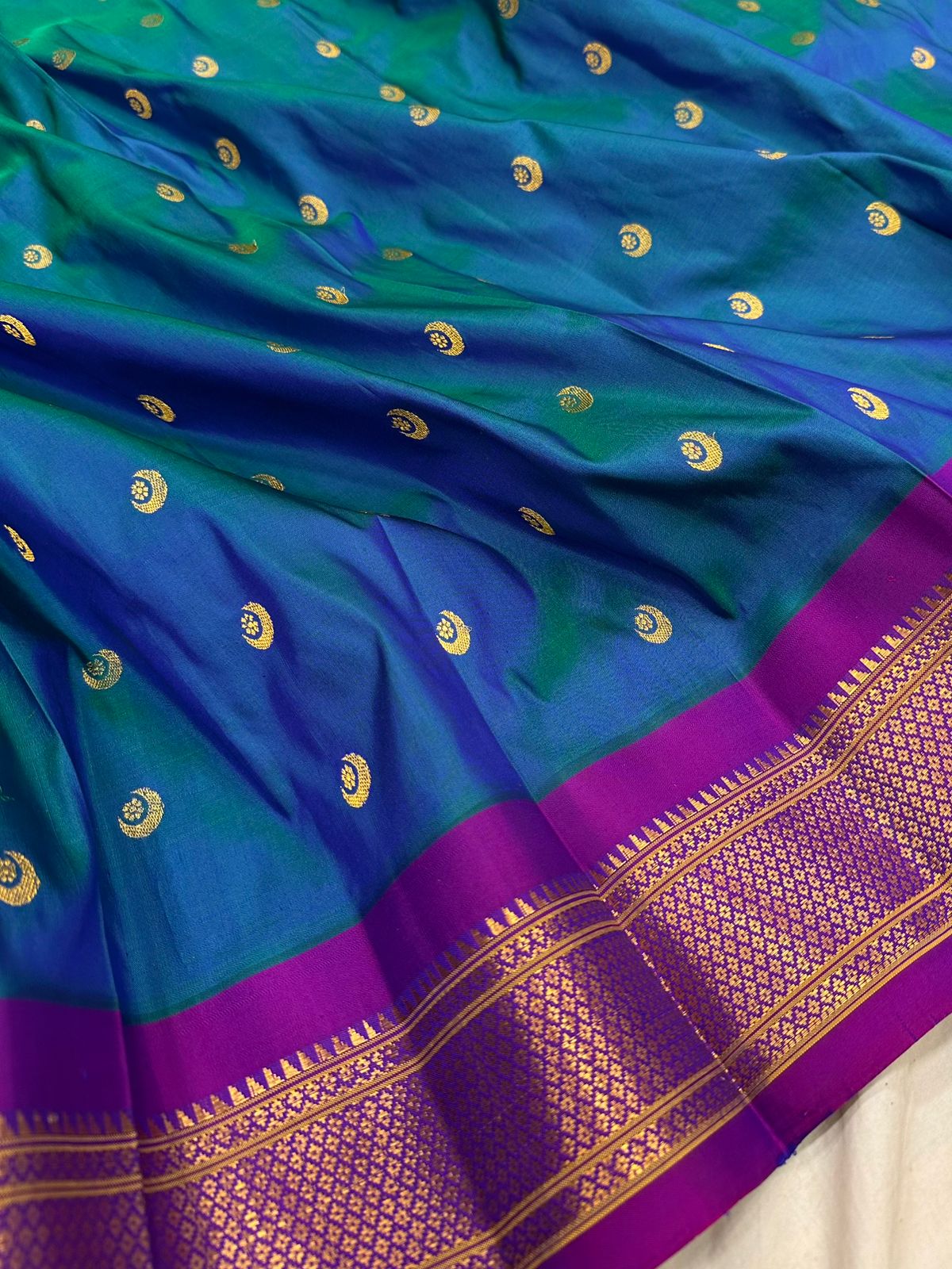 Handloom Kalanjali Maharani Paithani Saree