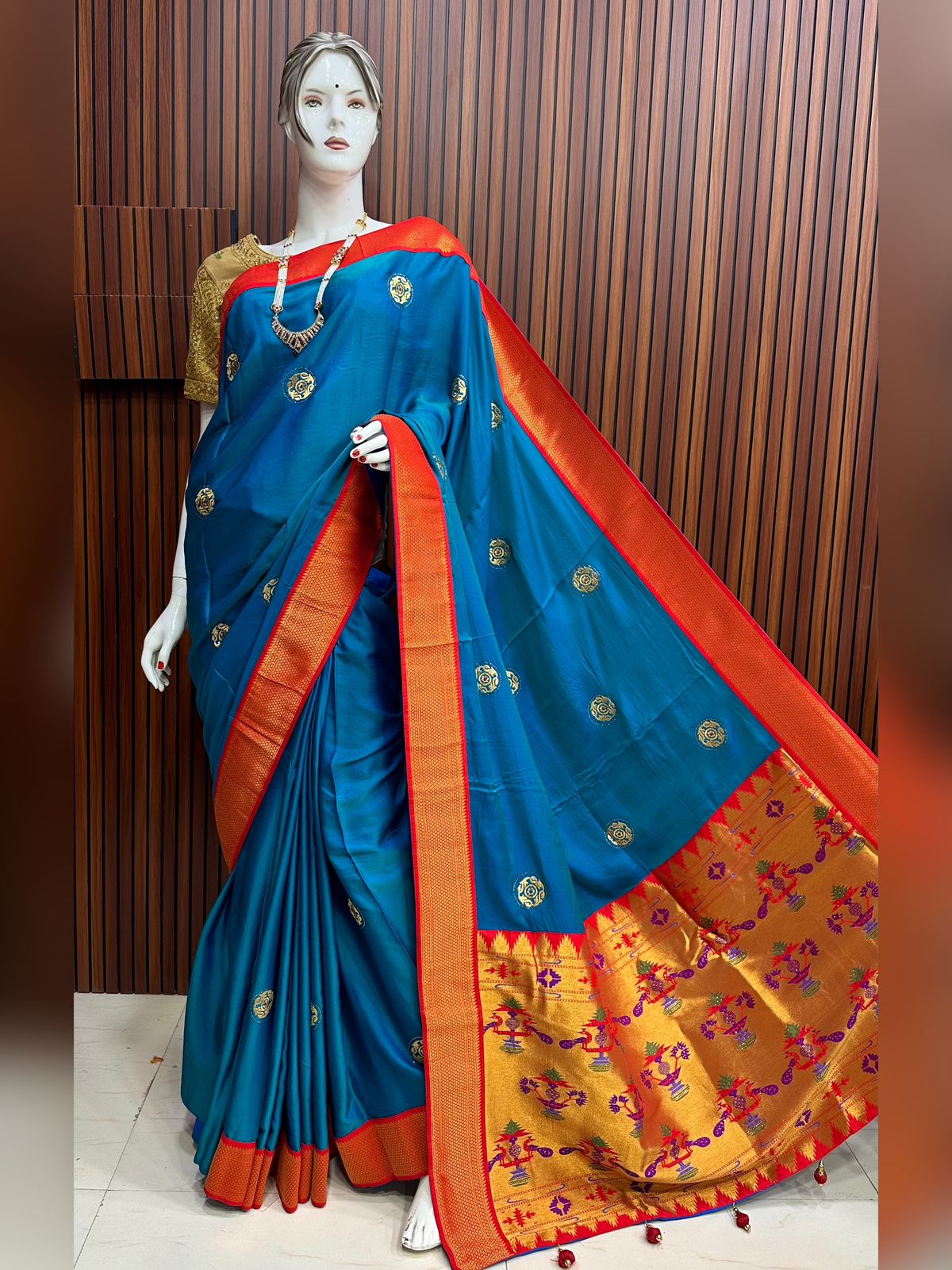 Designer Paithani Saree