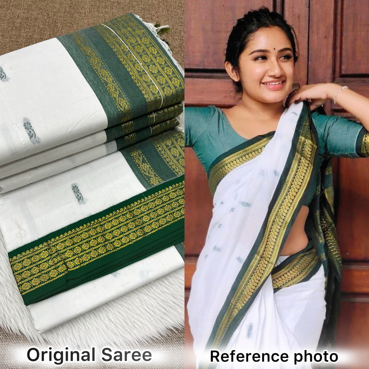 Kalyani Cotton Gadwal Saree