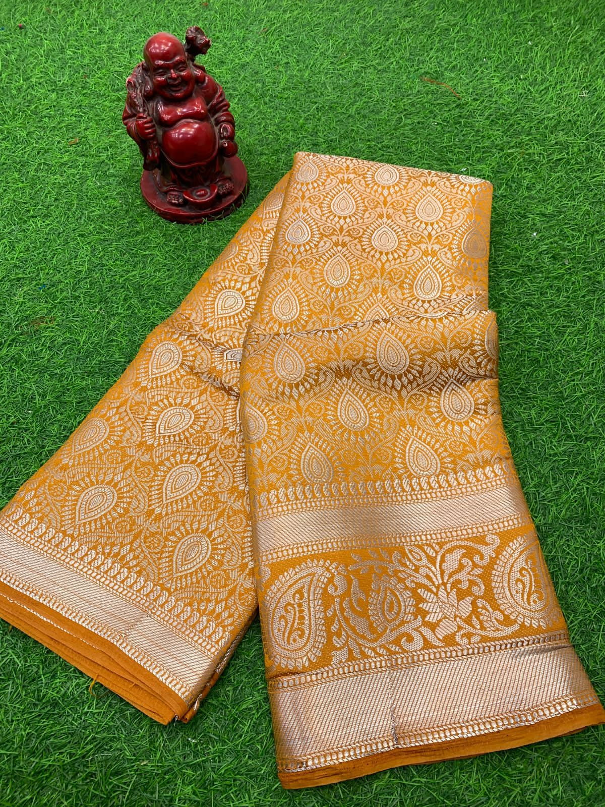 Gajalakshmi Heavy Balaton Silk Sarees With Rich Pallu And Contrast Blouse |  Shimoga | Zamroo