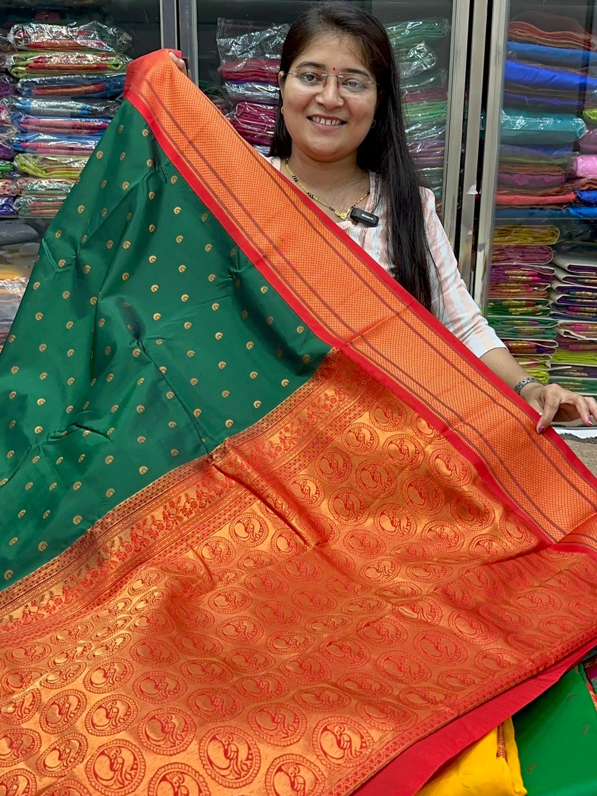 Chandrakor Paithani Saree 2100/-