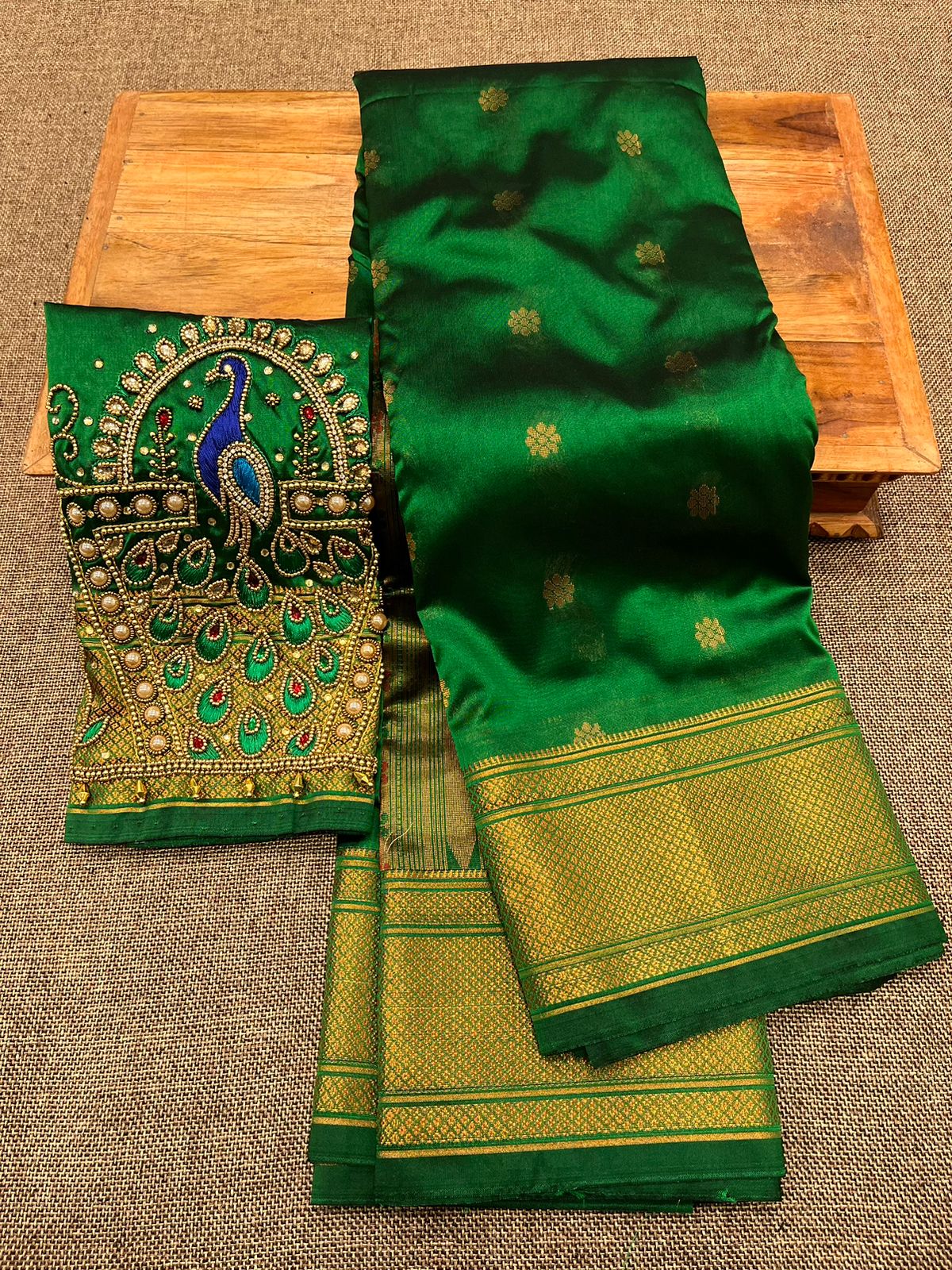 Kalanjali Paithani Saree Price :- 4000/-