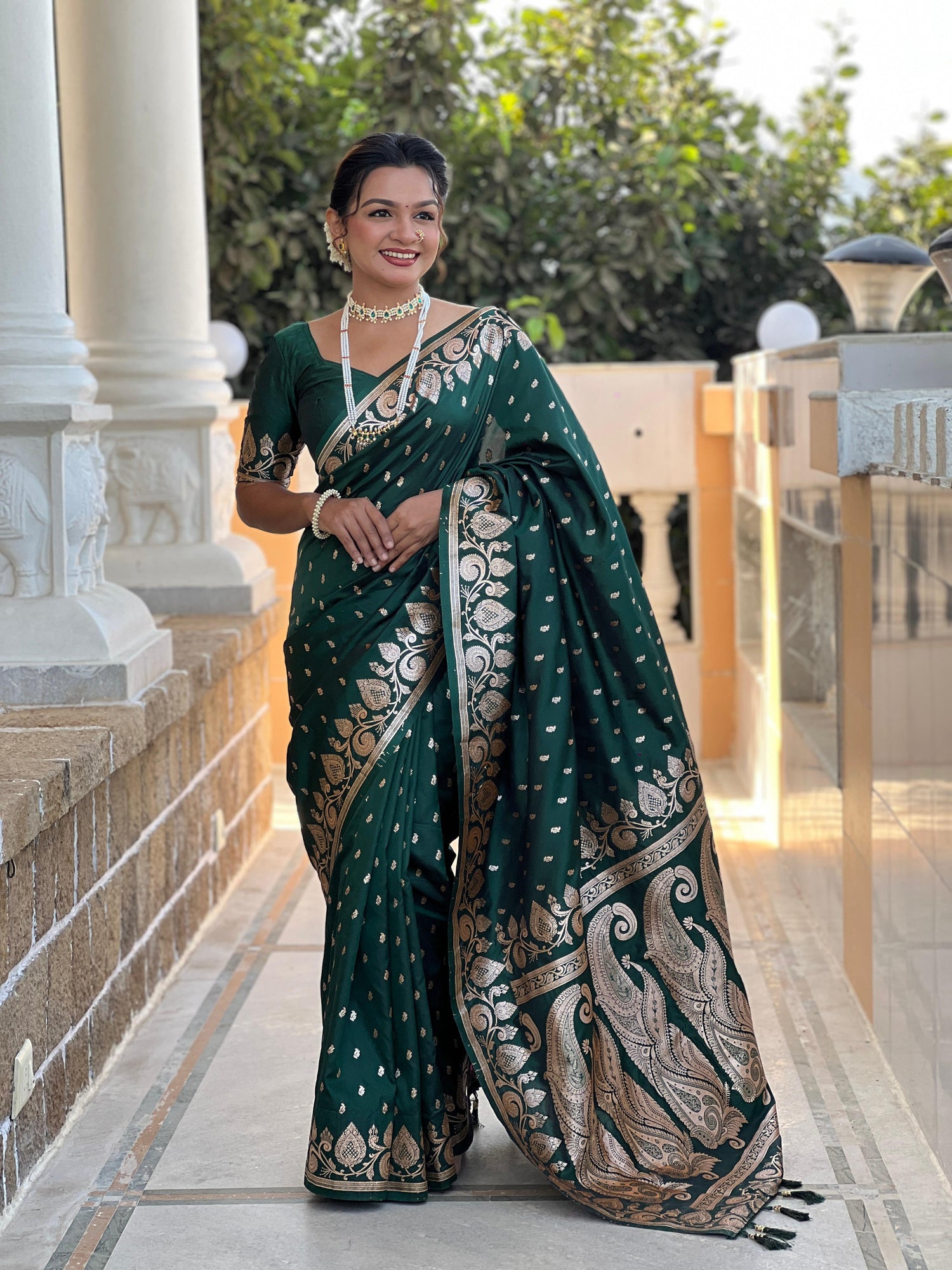 Soft Banarasi Silk Saree 1399/-