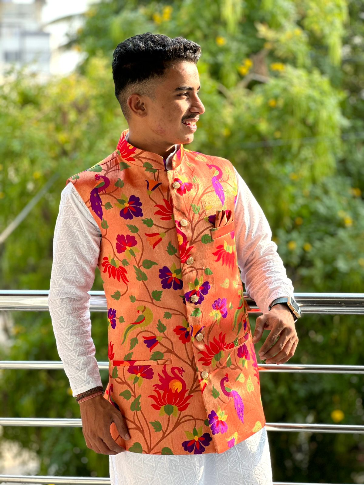 Paithani Jackets for Men
