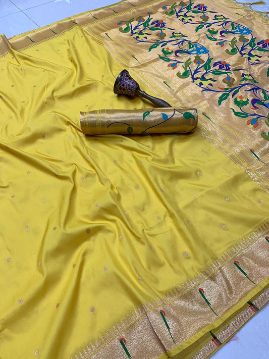 Ashwini paithani saree
