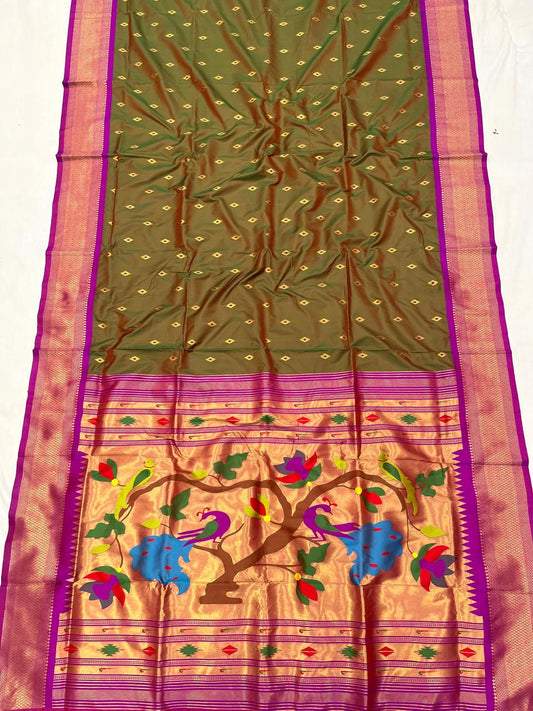 Fancy Pallu Paithani
