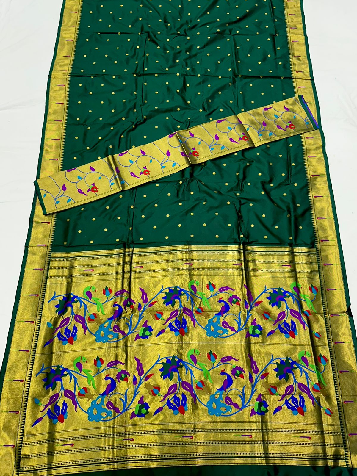 Premium Muniya Paithani Saree