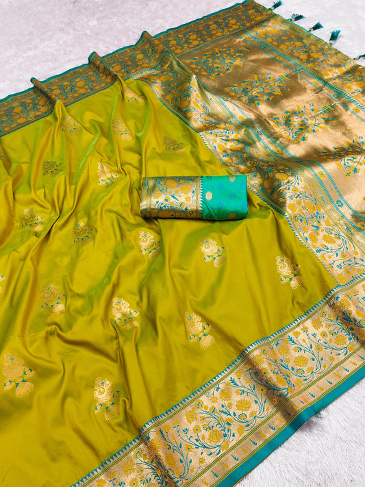 Soft Banarasi Silk Saree