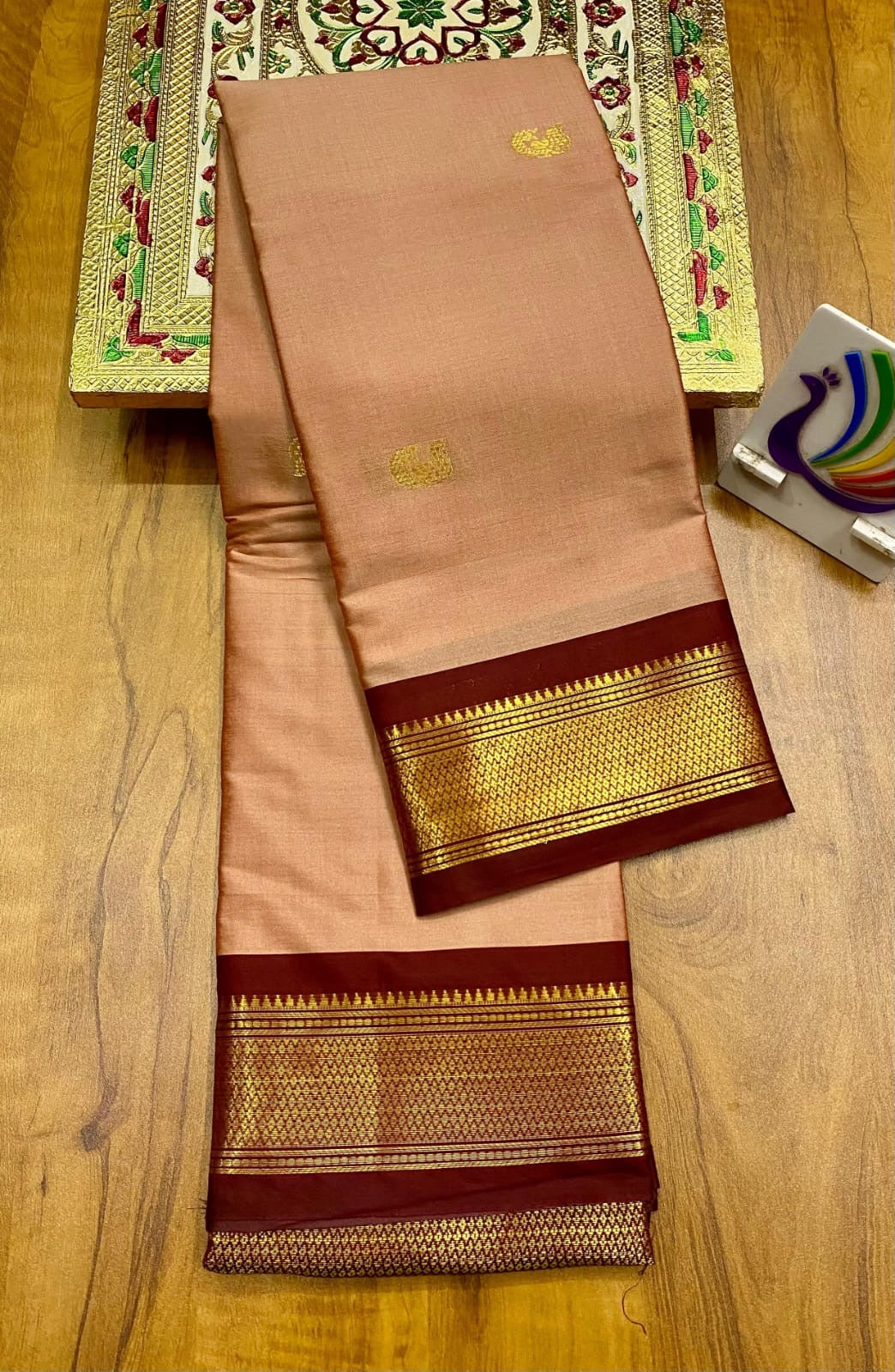 Mor paithani saree