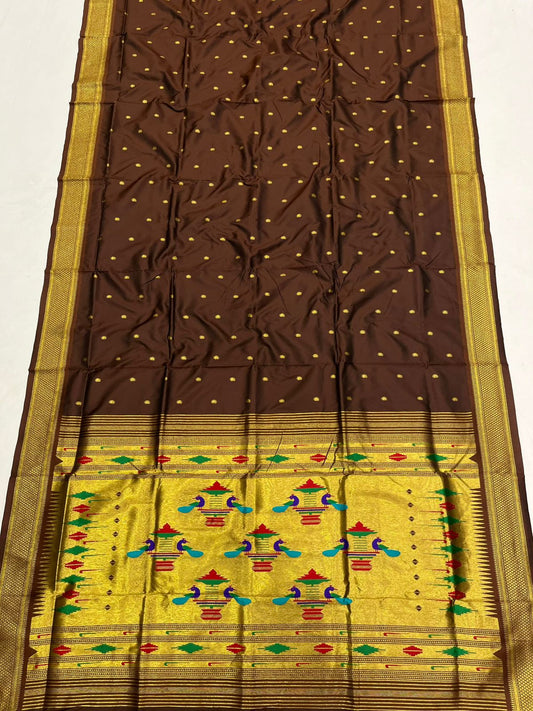Double Pallu Saree Soft Silk
