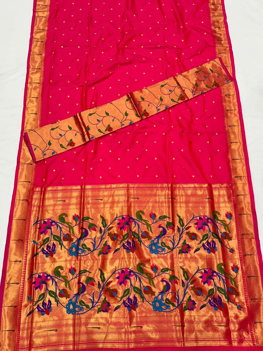 Premium Muniya Paithani Saree