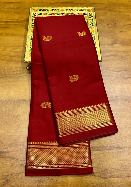 Mor paithani saree