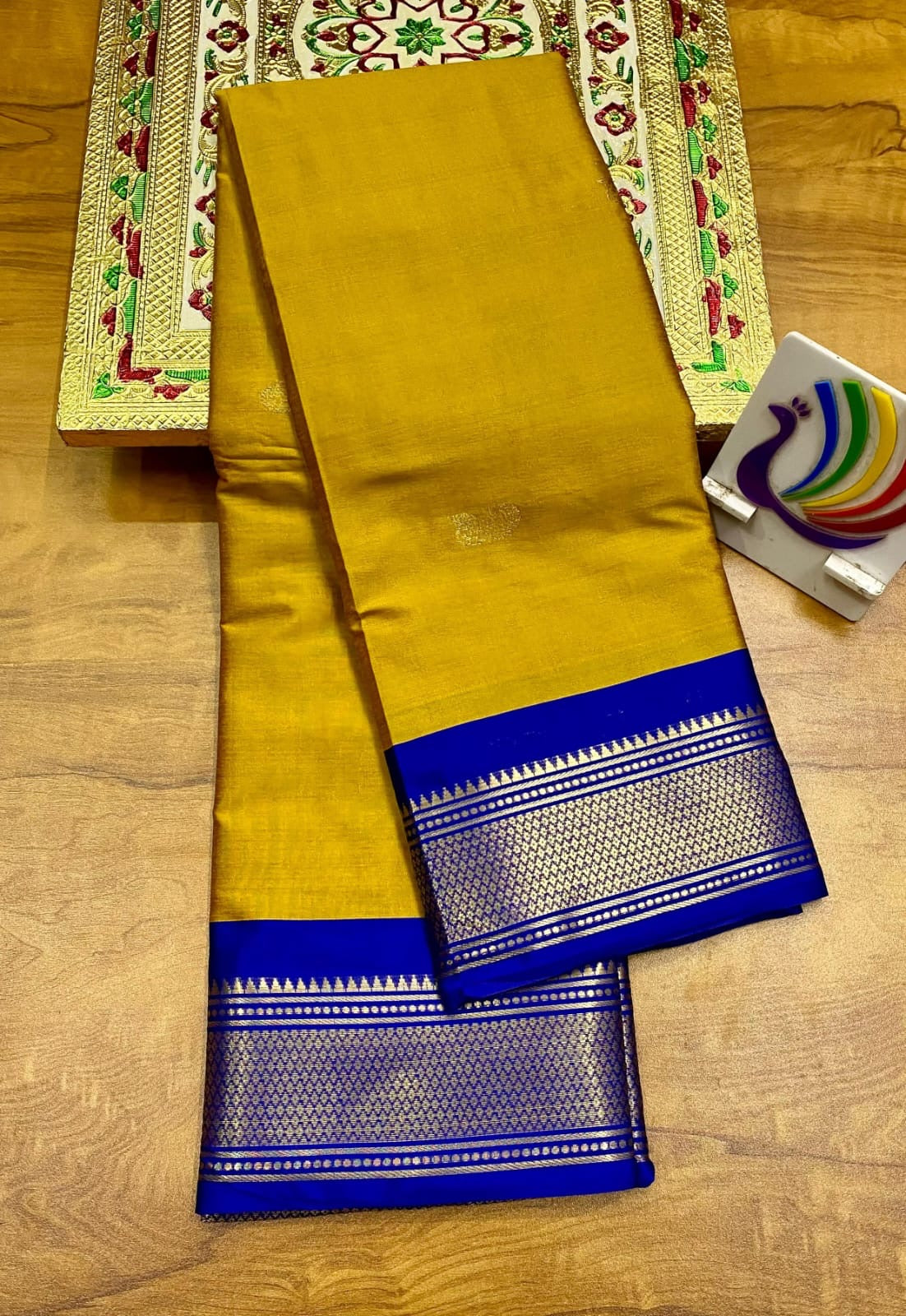 Mor paithani saree