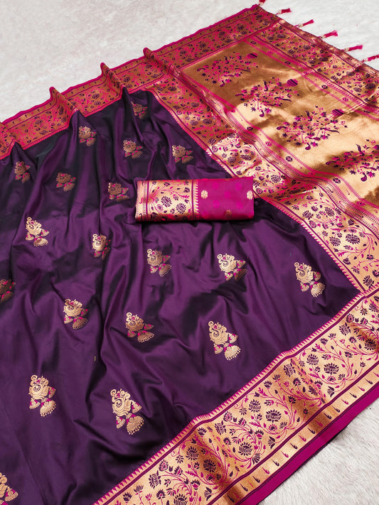 Soft Banarasi Silk Saree