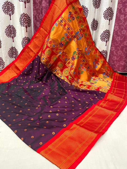 Maharani Paithani Saree