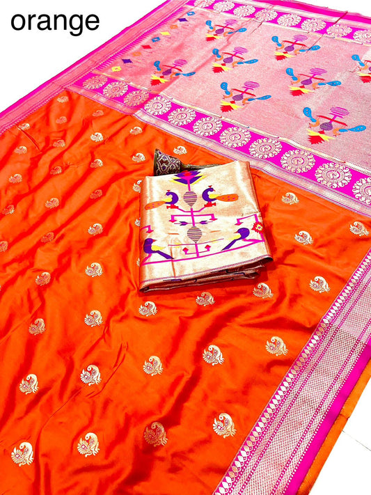 Tanuja Paithani Saree