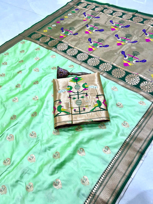 Tanuja Paithani Saree