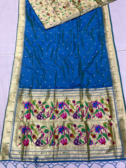 Premium Muniya Paithani Saree