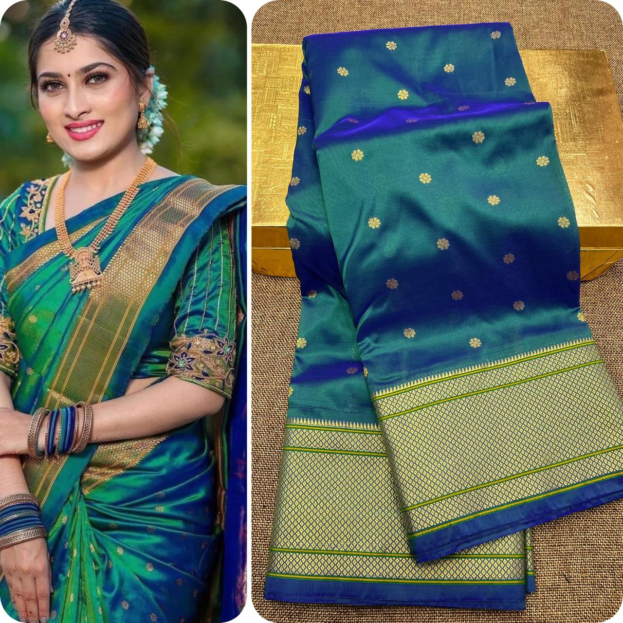 Semi Kalanajali Paithani Saree