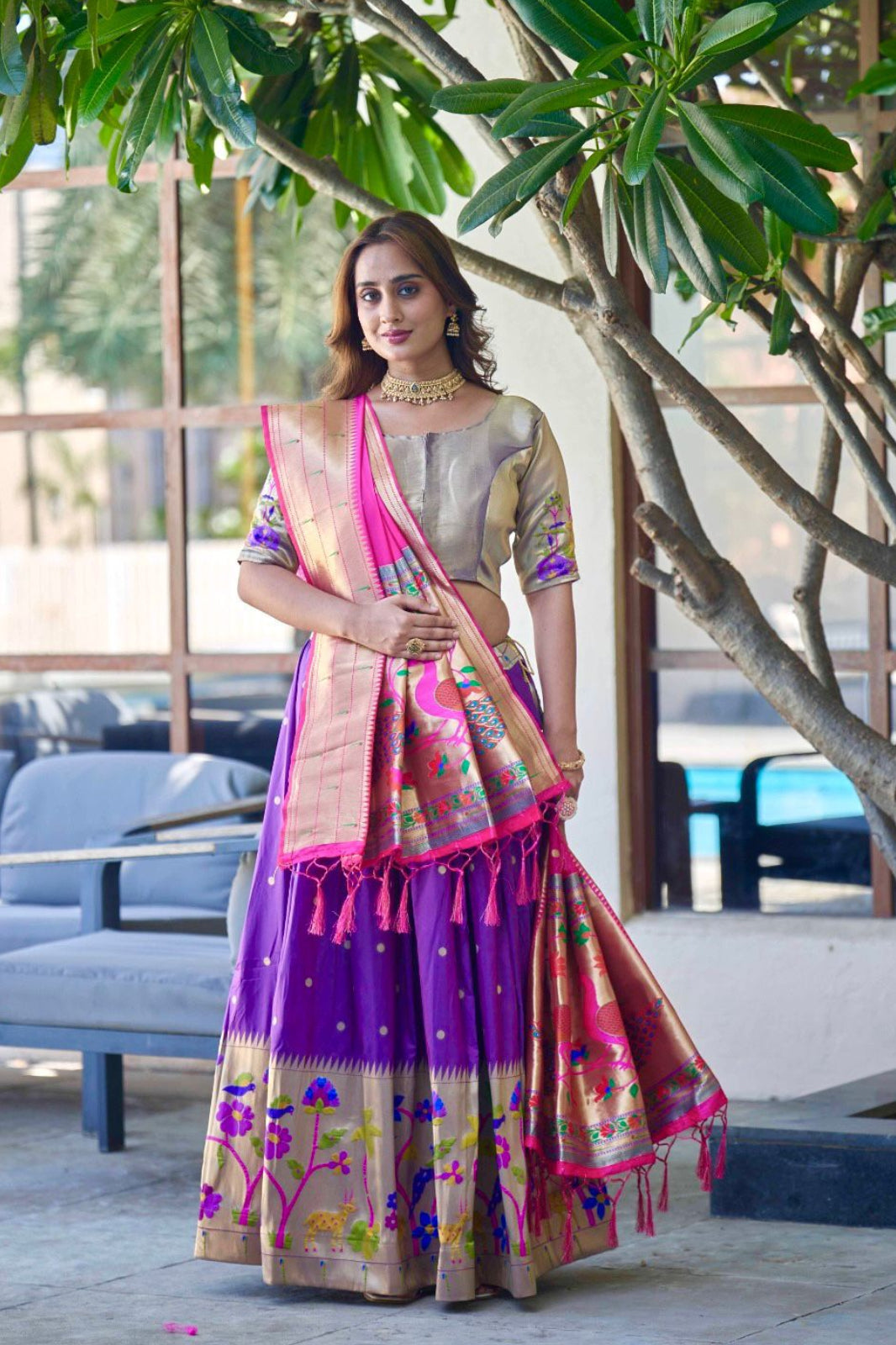 Paithani Lehenga Choli