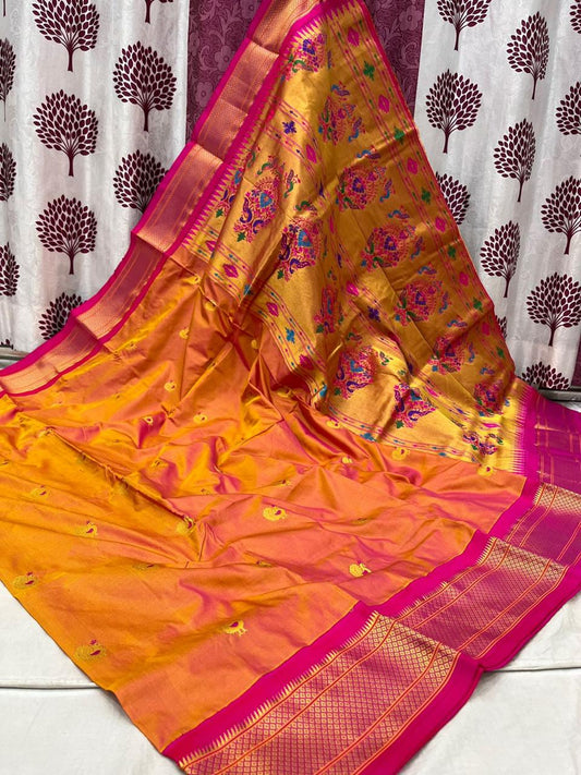 Kadiyal Border Paithani