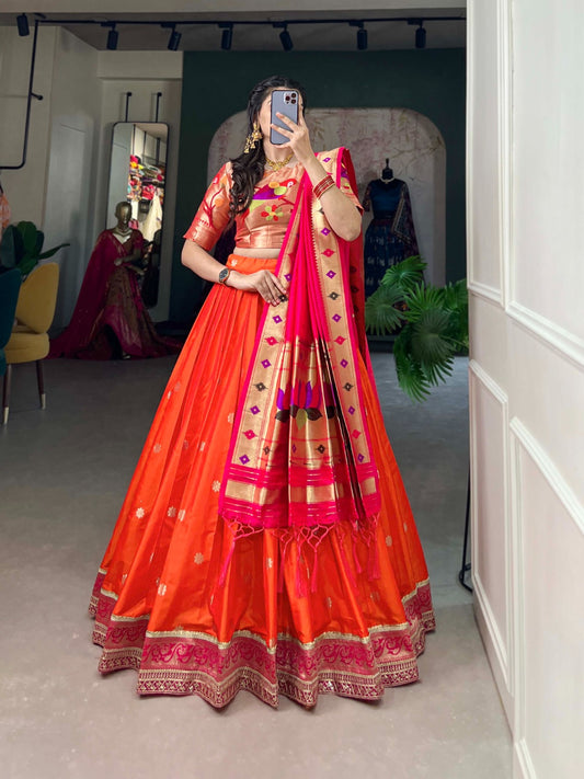 Paithani Lehanga Choli