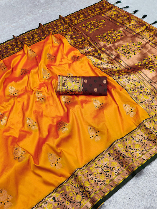 Soft Banarasi Silk Saree