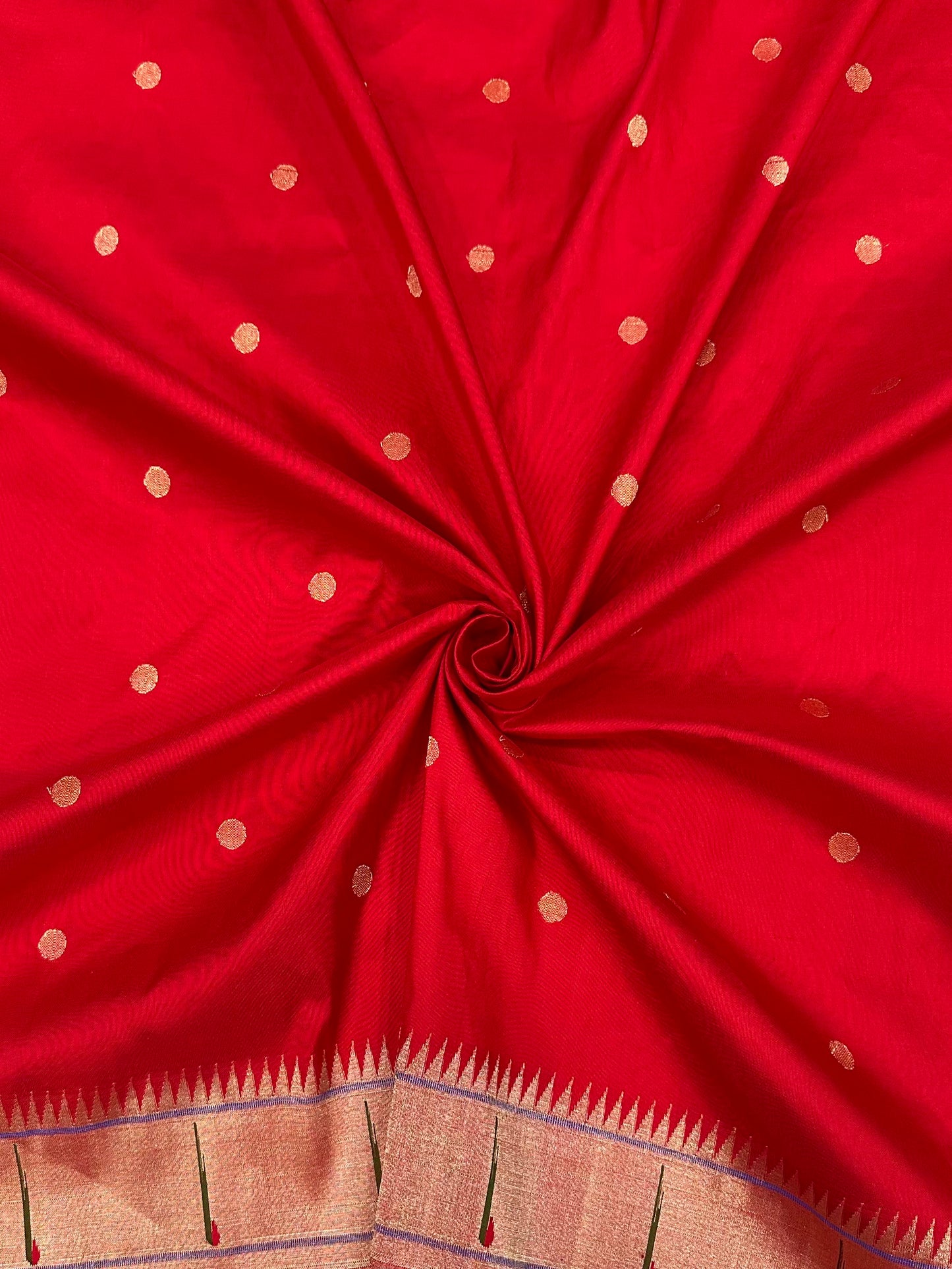 Muniya Border Paithani Saree
