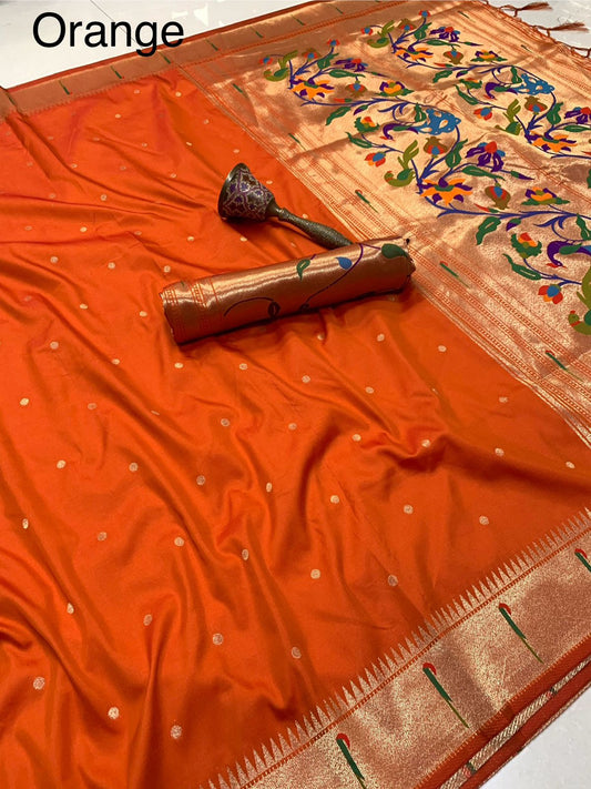 Ashwini paithani saree