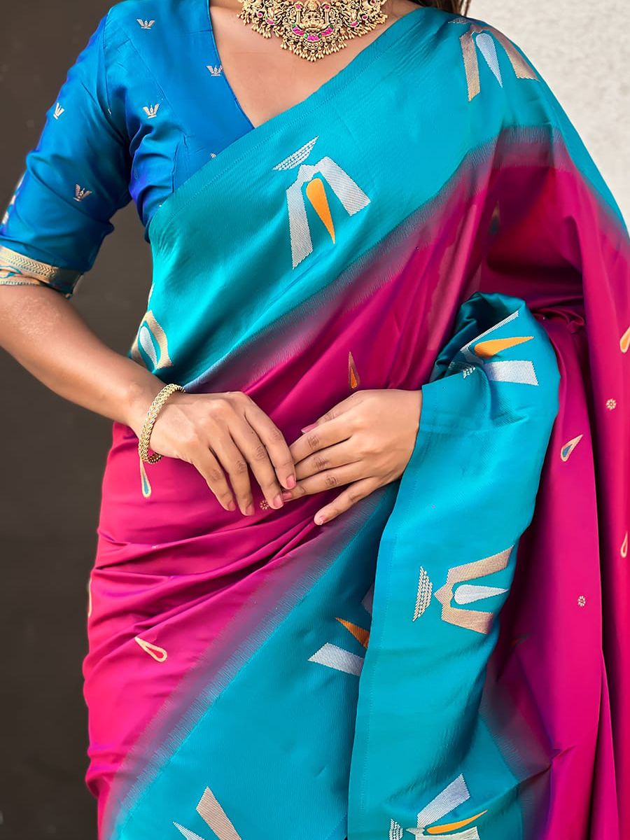 Tilak Paithani Saree