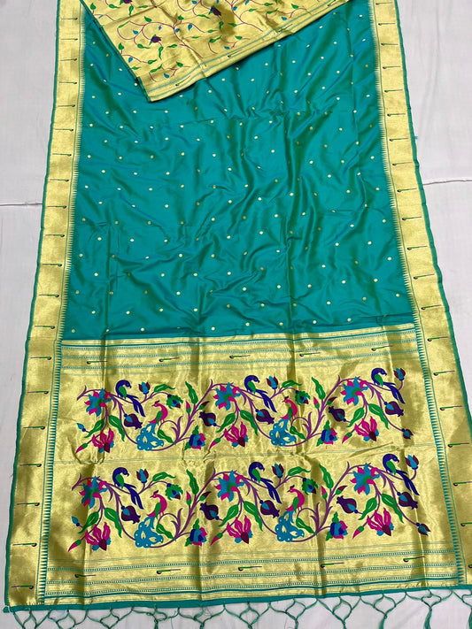 Premium Muniya Paithani Saree