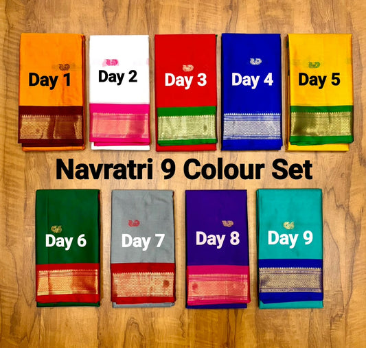 Navratri special 9 colours set