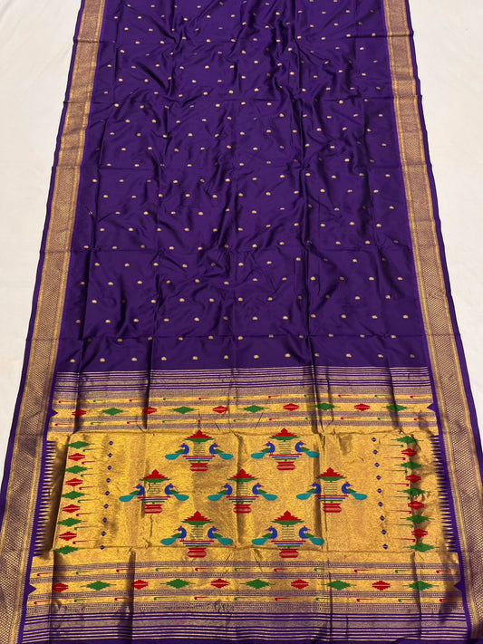 Double Pallu Saree Soft Silk