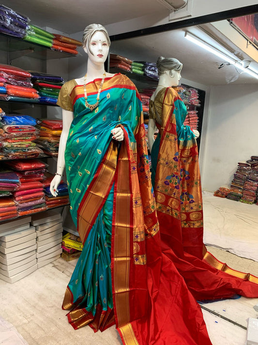 Maharani Paithani Saree