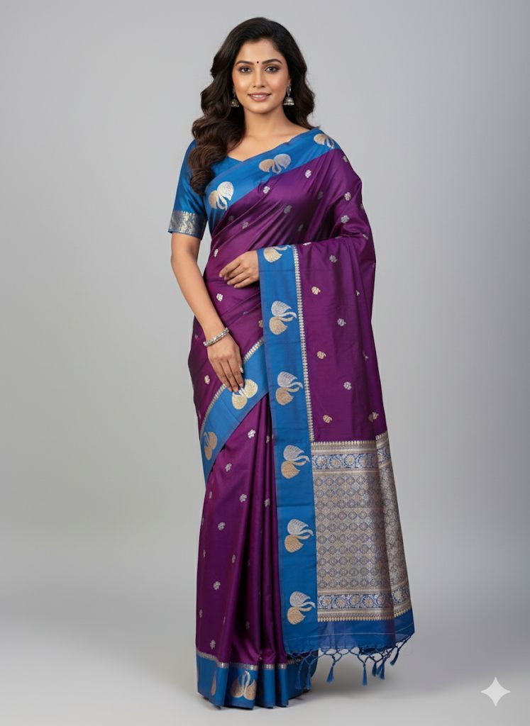 Swan Paithani Saree