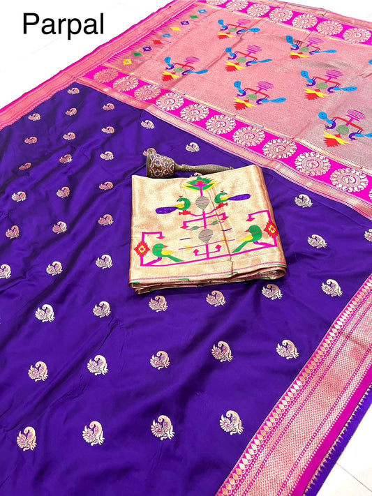 Tanuja Paithani Saree