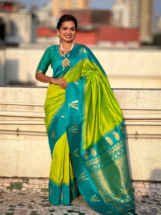 Tilak Paithani Saree