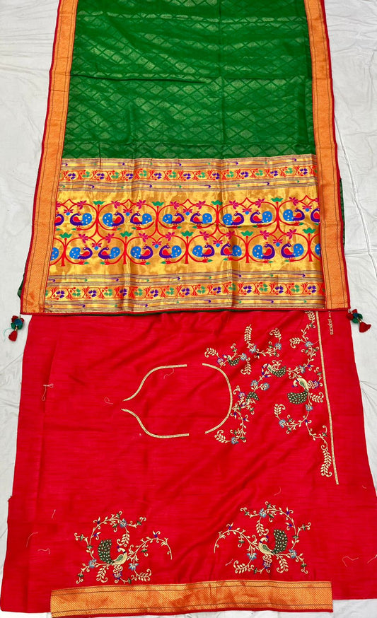 Designer Paithani Saree
