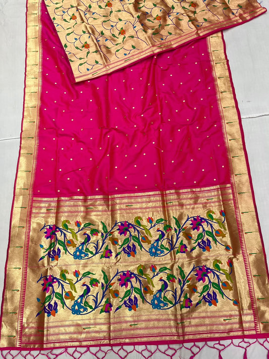 Premium Muniya Paithani Saree