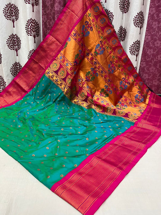 Maharani Paithani Saree