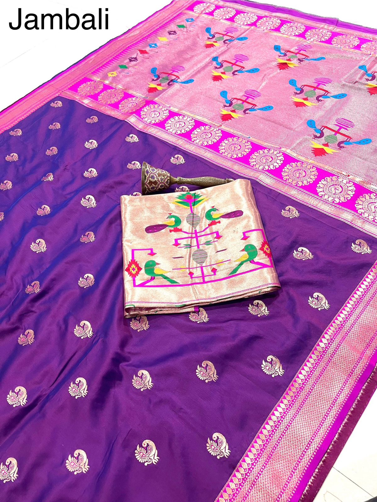 Tanuja Paithani Saree