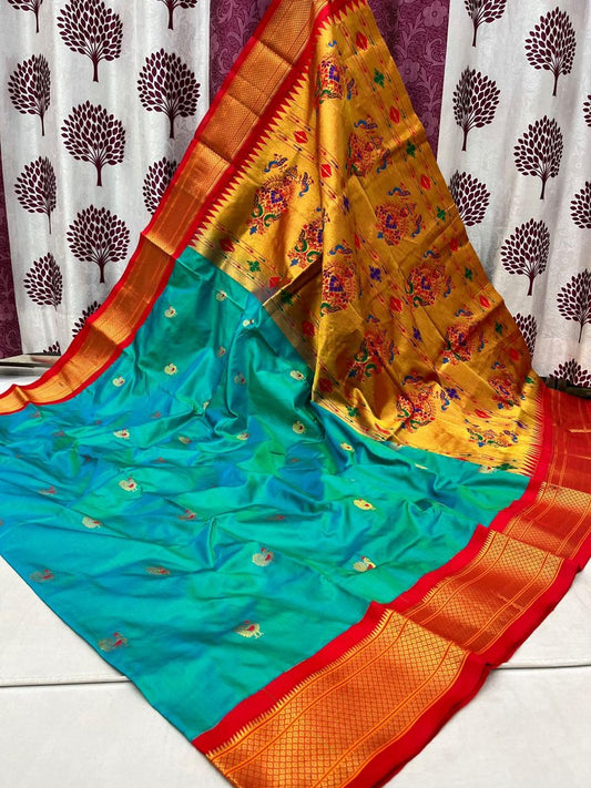 Kadiyal Border Paithani
