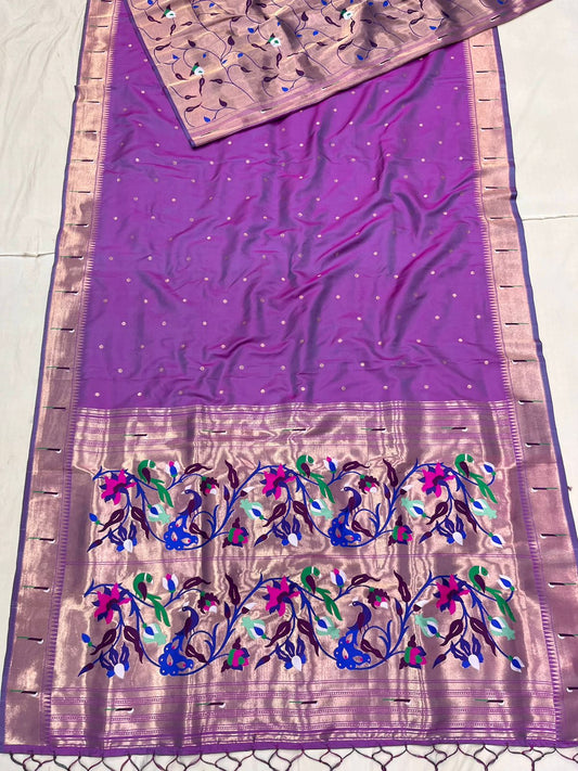 Premium Muniya Paithani Saree