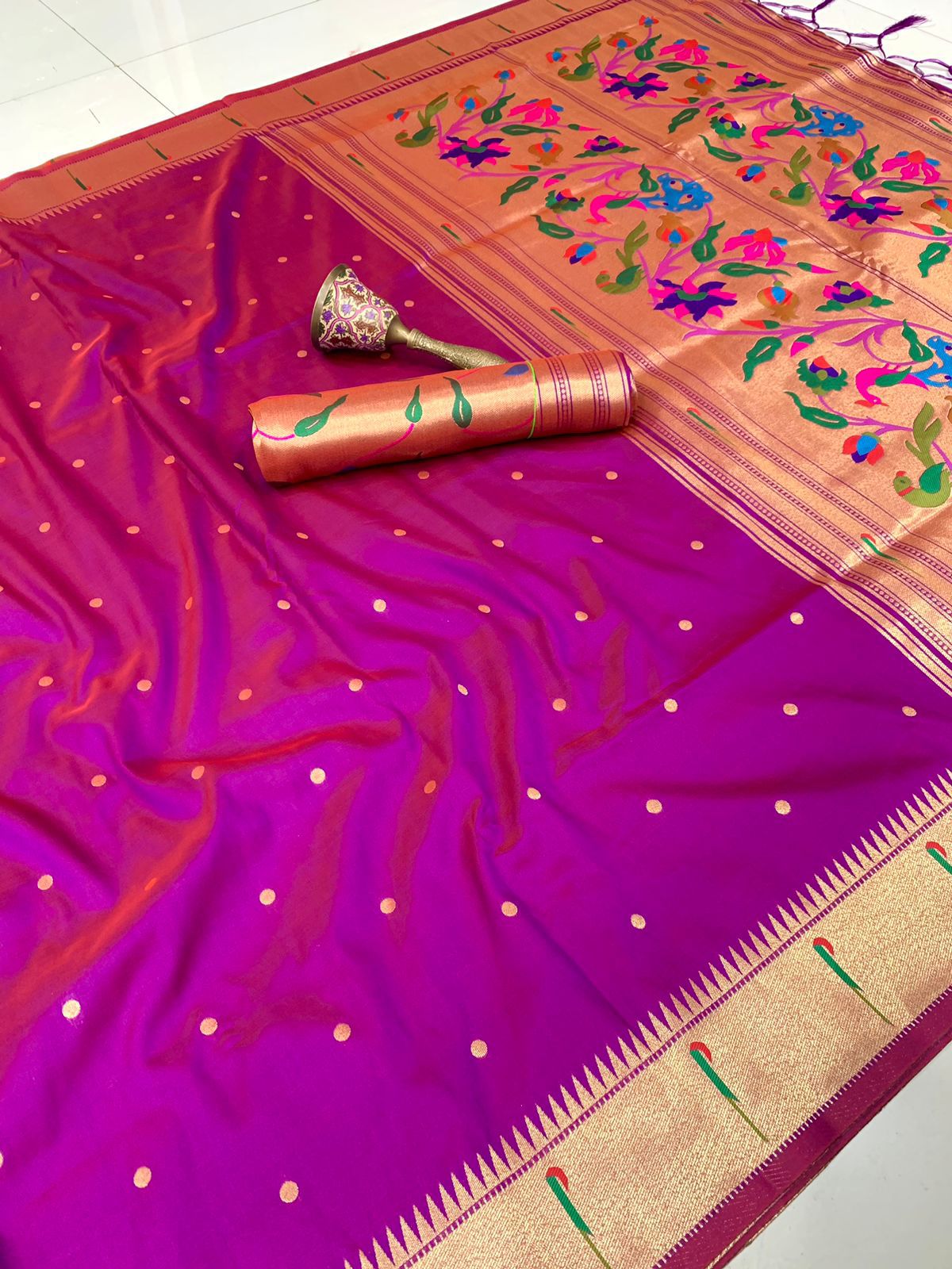 Ashwini paithani saree