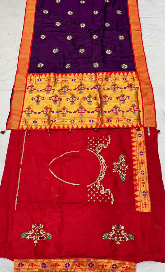 Designer Paithani Saree