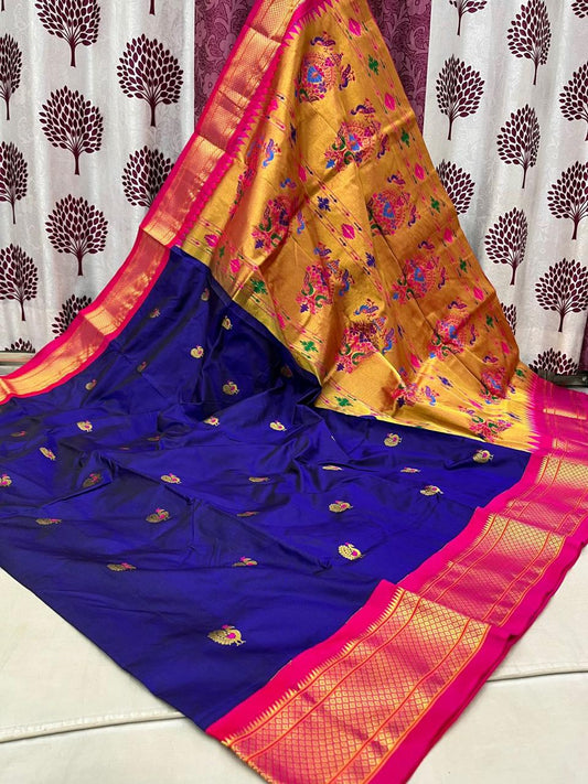 Kadiyal Border Paithani