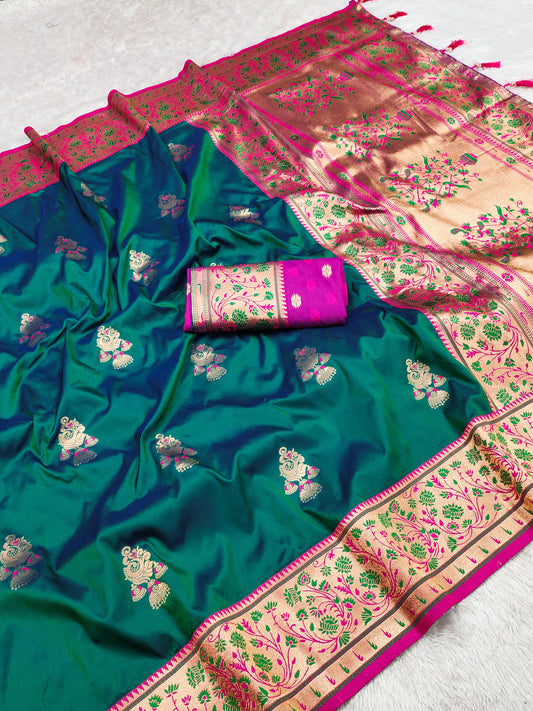 Soft Banarasi Silk Saree